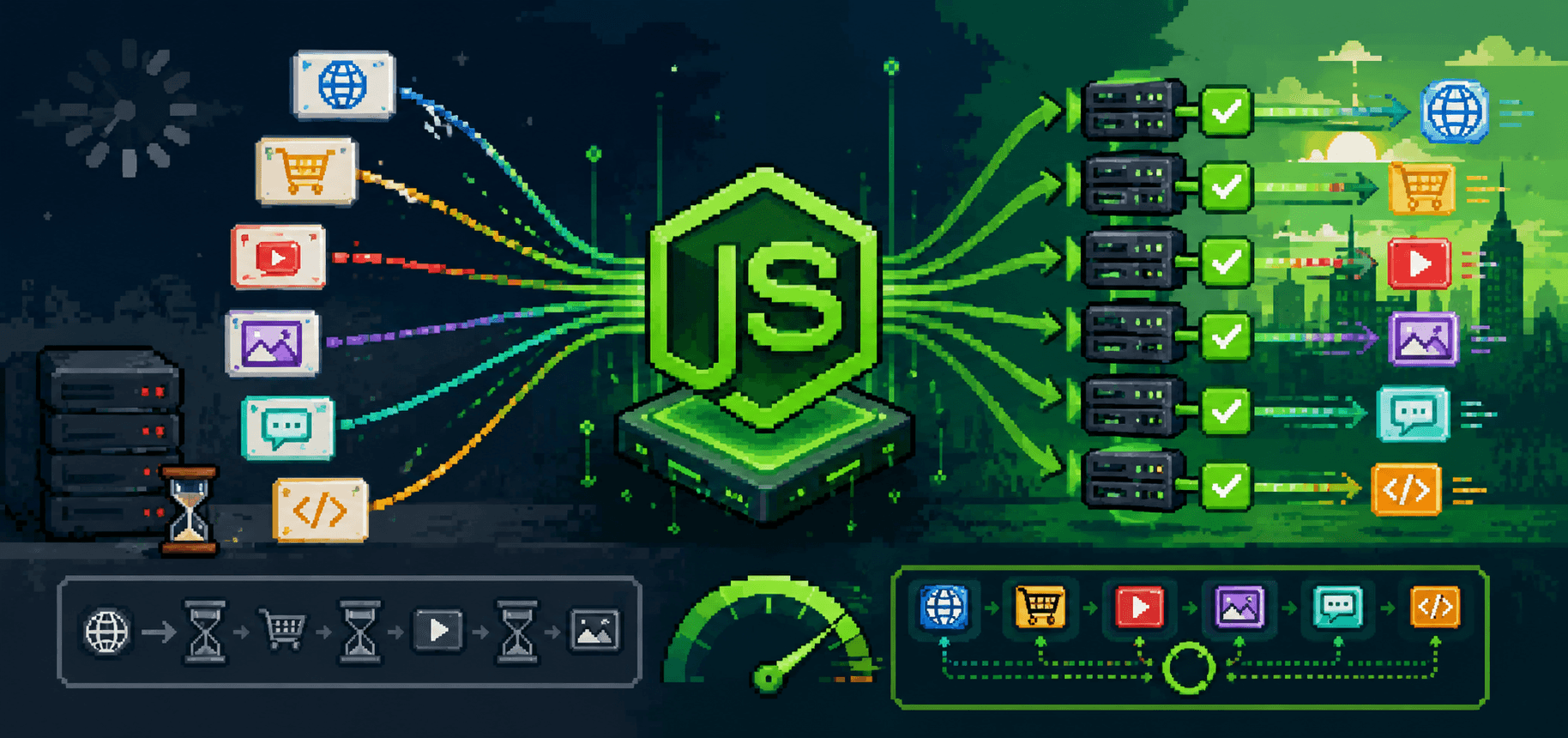 Node.js Under the Hood: Why It Is Fast and When It Is Not
